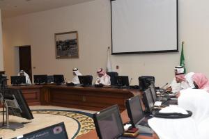 UQU President  Heads  4th Meeting of University Council